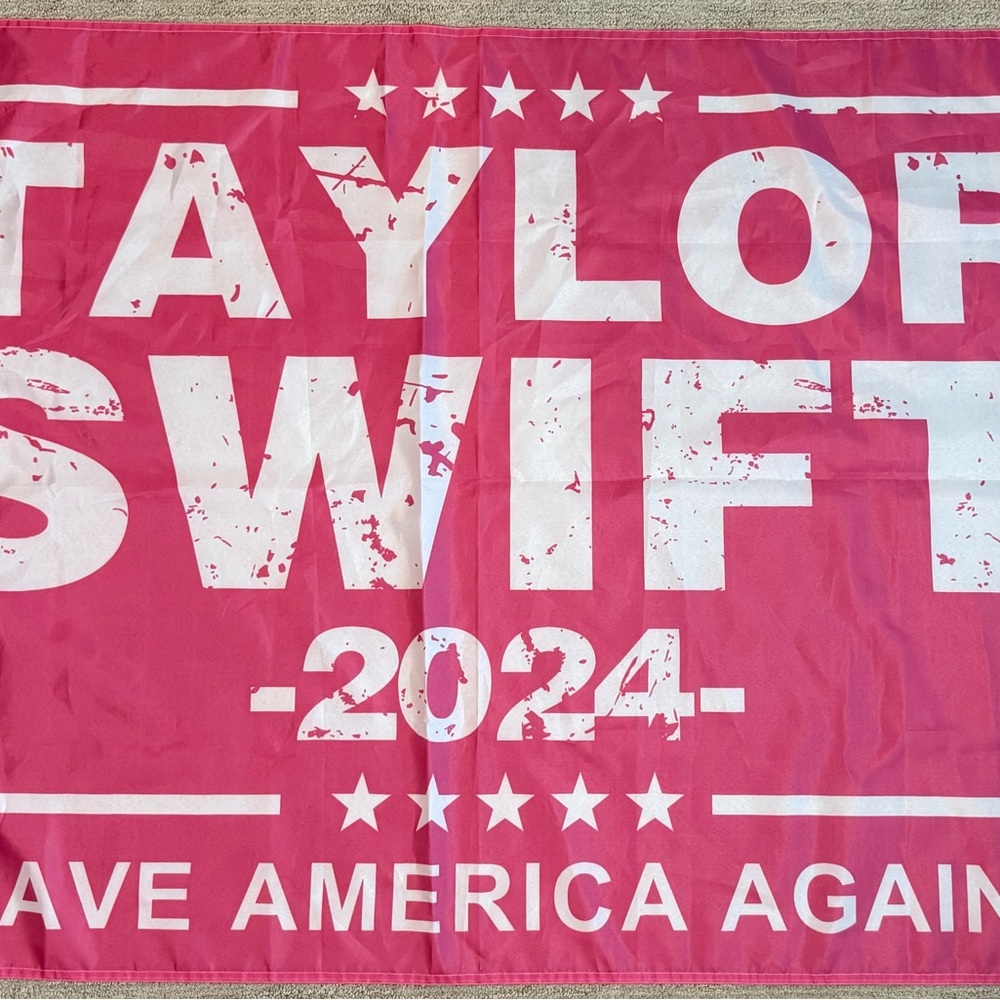 Taylor Swift Pink Flag
